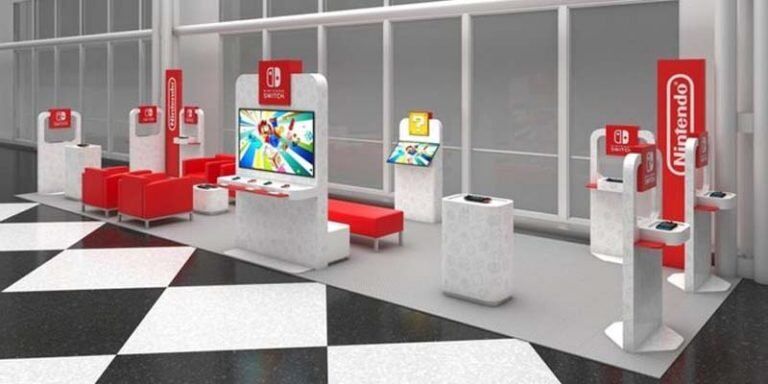 Nintendo está colocando consolas en algunos aeropuertos de EEUU para que las esperas se hagan más cortas.
